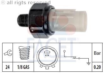 70182 Facet czujnik ciśnienia oleju