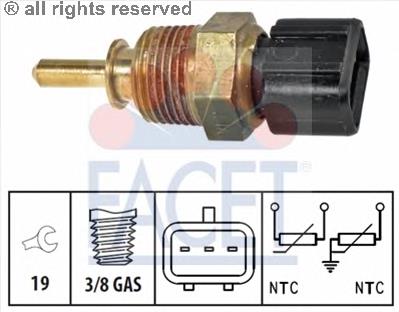 K50504OEM Korea (oem) czujnik temperatury płynu chłodzącego