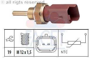 1338270 Opel czujnik temperatury płynu chłodzącego