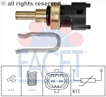 55206393 Chrysler czujnik temperatury płynu chłodzącego