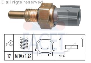 Czujnik temperatury płynu chłodzącego (włączenia wentylatora chłodnicy) Honda CR-V (RE)