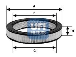 1574603 Ford filtr powietrza