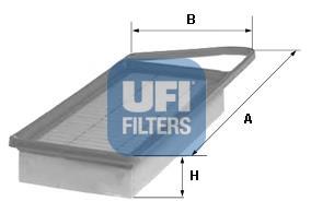3015300 UFI Filtr powietrza