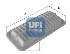 3020600 UFI Filtr powietrza