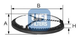 Filtr powietrza 13780A78B00000 General Motors