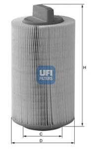 2748600 UFI Filtr powietrza