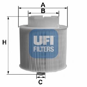 2759800 UFI Filtr powietrza