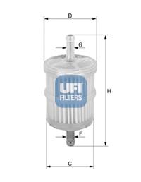 Filtr paliwa NEW Holland 87329736 cena, od 7,10 USD