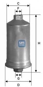 Filtr paliwa 71736112 Fiat/Alfa/Lancia