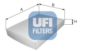 53.042.00 UFI filtr kabiny