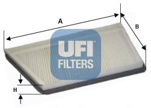 5304400 UFI Filtr kabiny