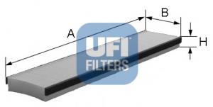 5301600 UFI Filtr kabiny