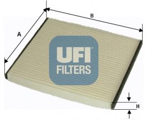 5307600 UFI Filtr kabiny