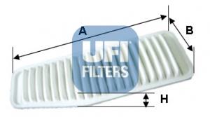 30.453.00 UFI filtr powietrza