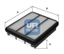 3045400 UFI Filtr powietrza