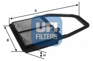 3022800 UFI Filtr powietrza