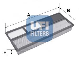 30.265.00 UFI filtr powietrza