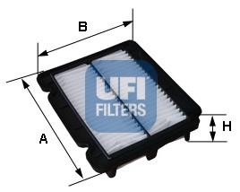 Filtr powietrza Chevrolet Aveo