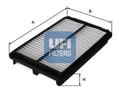 3046000 UFI Filtr powietrza
