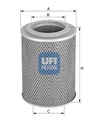 2554800 UFI Filtr oleju