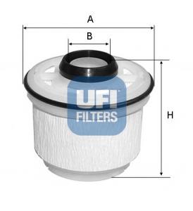 26.045.00 UFI filtr paliwa