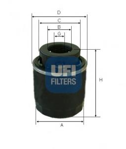 23.494.00 UFI filtr oleju