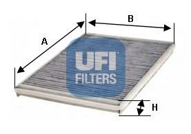 5416100 UFI Filtr kabiny