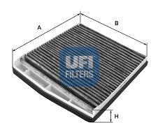 5412600 UFI Filtr kabiny