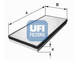5313700 UFI Filtr kabiny