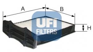 5310500 UFI Filtr kabiny