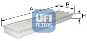 5310100 UFI Filtr kabiny