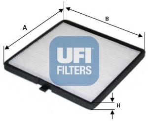 5311800 UFI Filtr kabiny