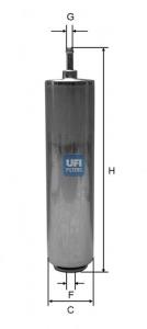 3185200 UFI Filtr paliwa