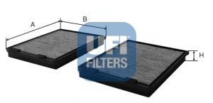 5410800 UFI Filtr kabiny