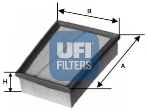 30.417.00 UFI filtr powietrza