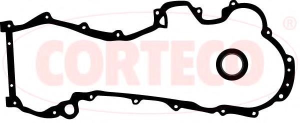 Uszczelka pokrywy przedniej silnika 0055186663 Fiat/Alfa/Lancia