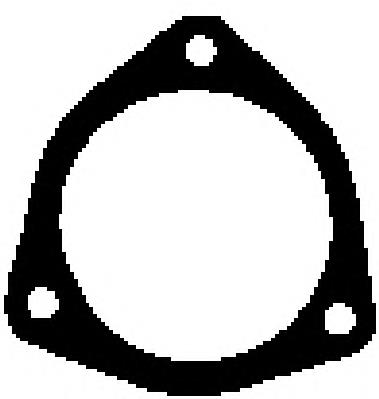 Uszczelka rury odbiornika tłumika Skoda SuperB 1 3U4