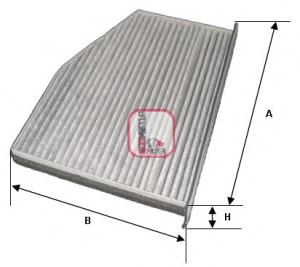 S 4124 CA Sofima filtr kabiny