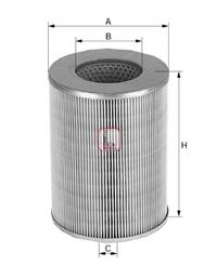 Filtr powietrza Mercedes 0004591V001 cena, od 8,73 USD