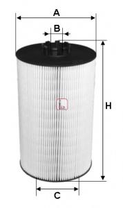 Filtr oleju A0001802909 Mercedes
