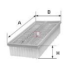 Filtr powietrza Mercedes 0020949304 cena, od 14,74 USD