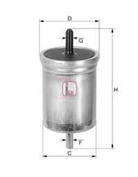 Filtr paliwa 6192187 Ford