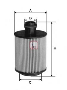 Filtr oleju 650061 General Motors