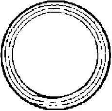 Do koszyka Uszczelka rury odbiornika tłumika Toyota Corolla  E9