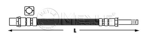 Przewód hamulcowy przedni BMW 34326766966 cena, od 11,19 USD