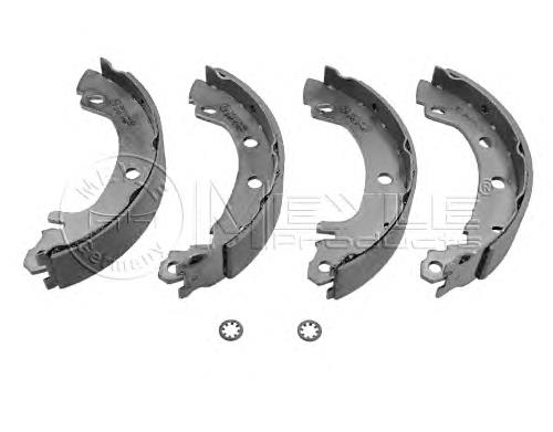 8DB355004691 HELLA Klocki hamulcowe tylne bębnowe