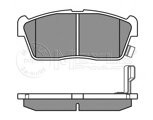 Klocki hamulcowe przednie tarczowe Suzuki 5581076A01
