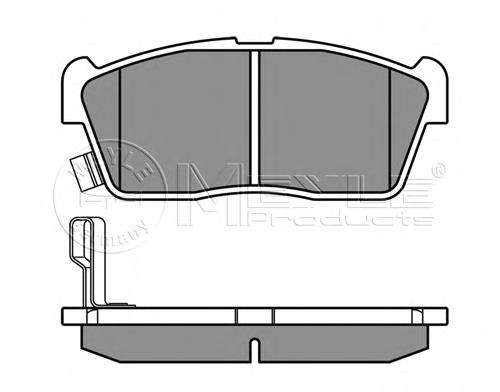 Klocki hamulcowe przednie tarczowe 5581076A01 Suzuki