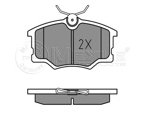 Klocki hamulcowe przednie tarczowe VAG 377698151J cena, od 39,65 USD