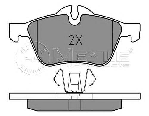Do koszyka 34116770332 BMW Klocki hamulcowe przednie tarczowe